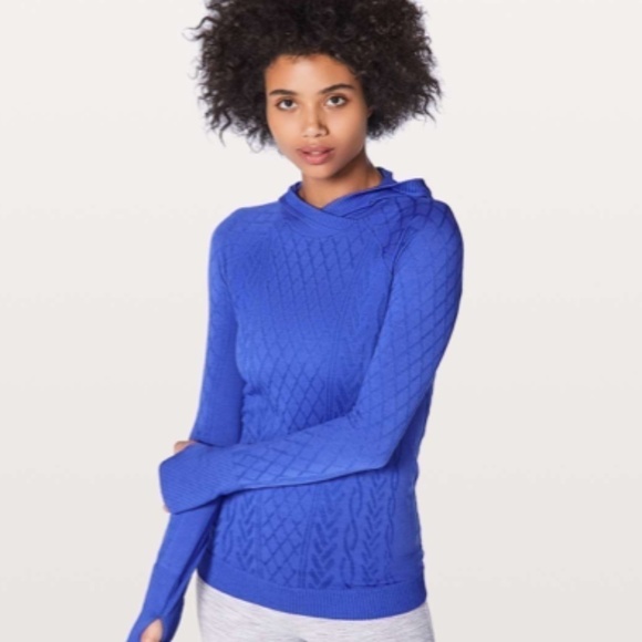 Lululemon Rest Less Hoodie Blazer Blue - Picture 2 of 10